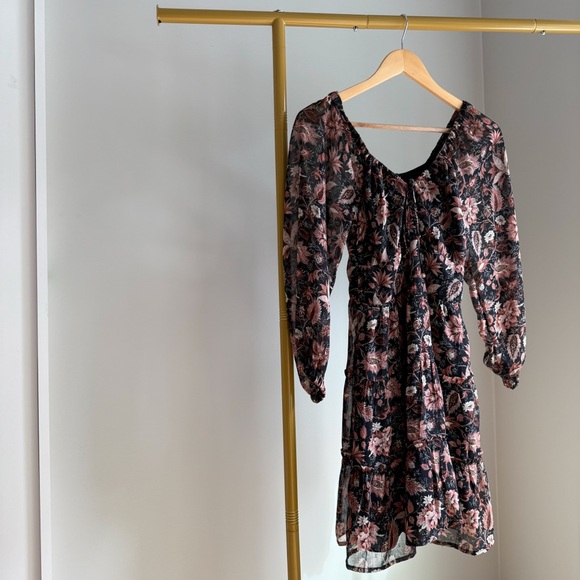NWOT Madewell Floral Mini Dress - Picture 1 of 4